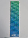 Sensory abrasive strip with sticky back