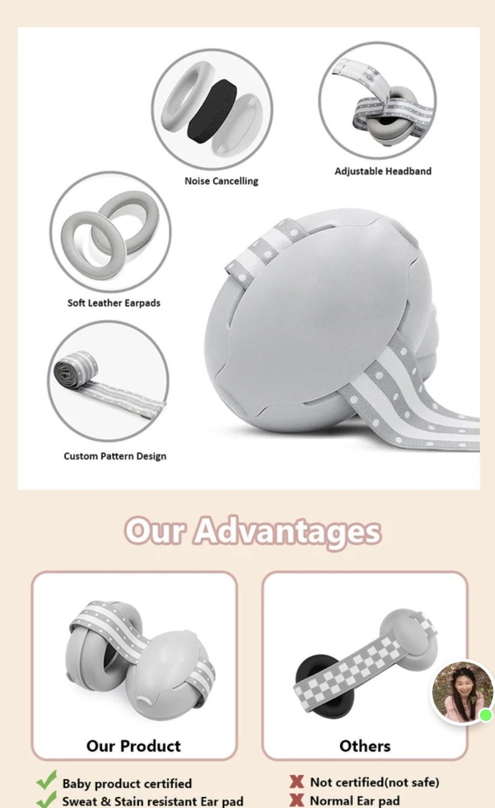 Hearing Protector for Babies
