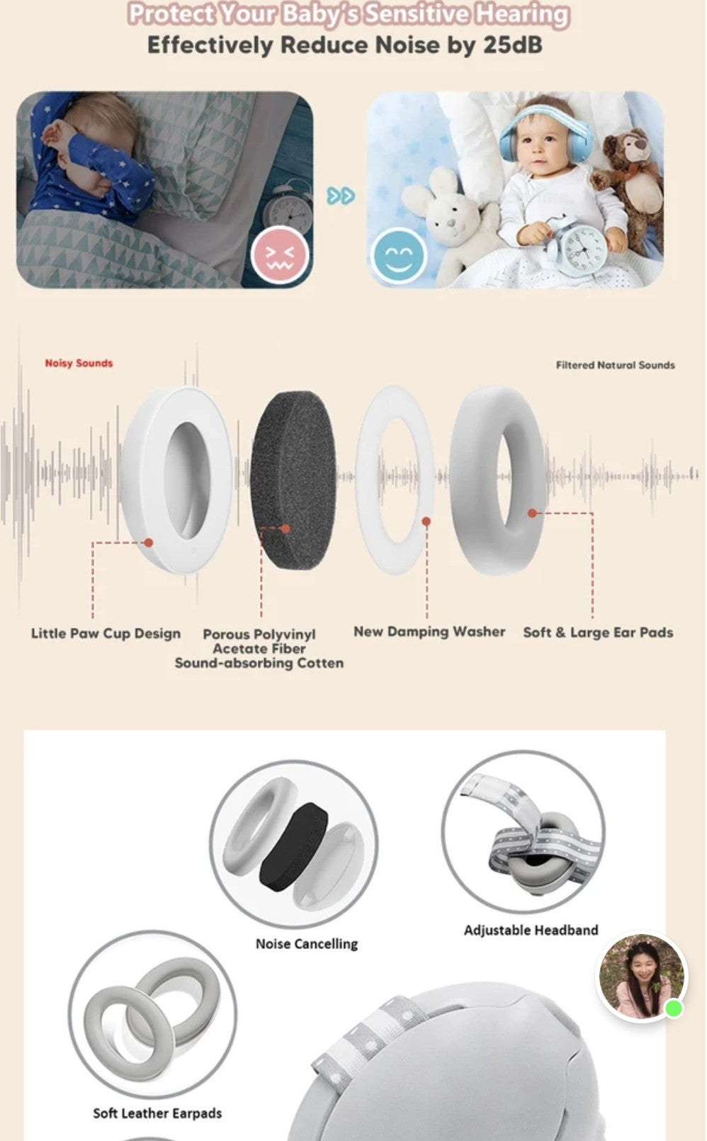 Hearing Protector for Babies