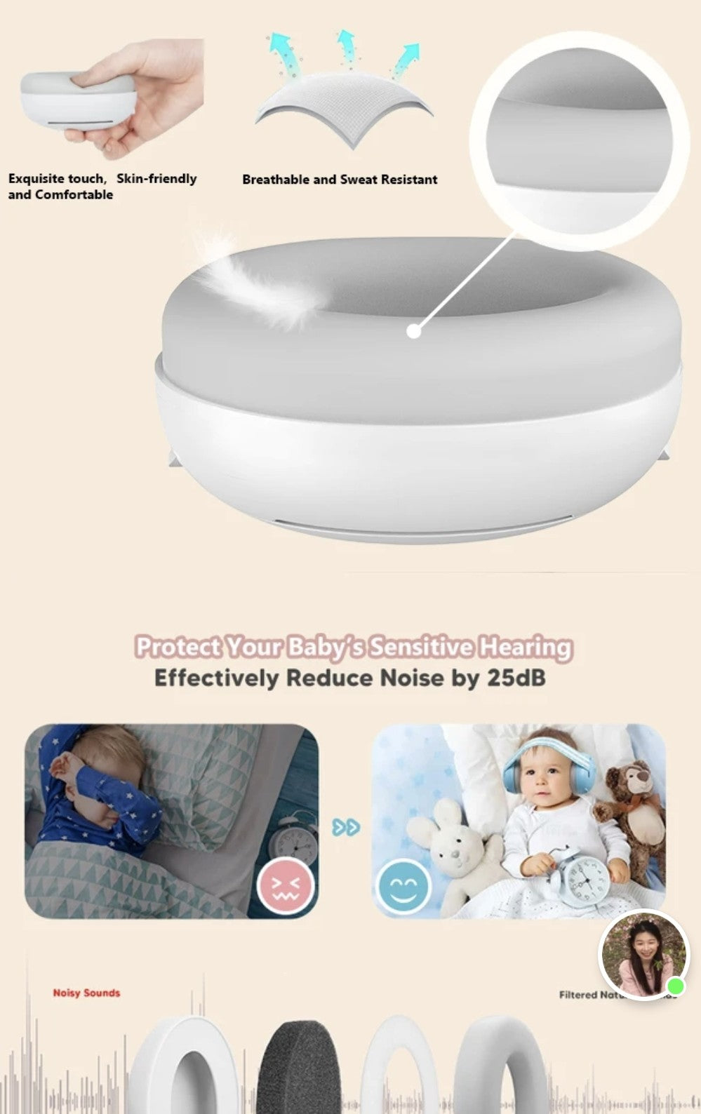Hearing Protector for Babies