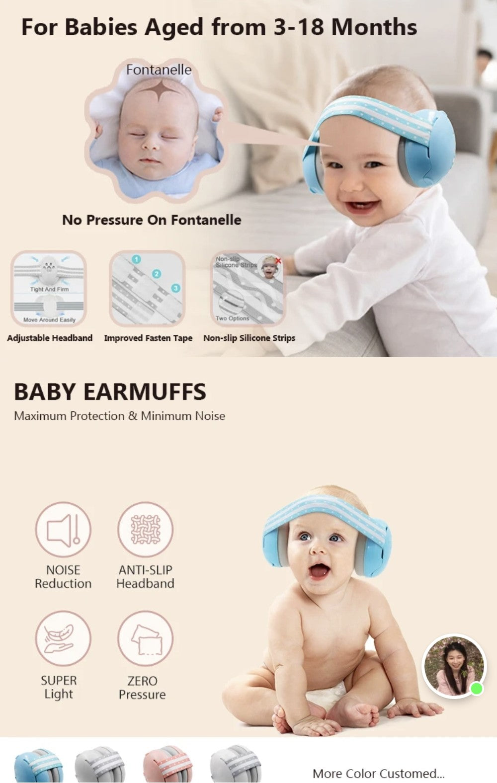 Hearing Protector for Babies