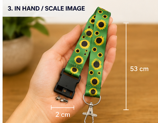 Sunflower Lanyard