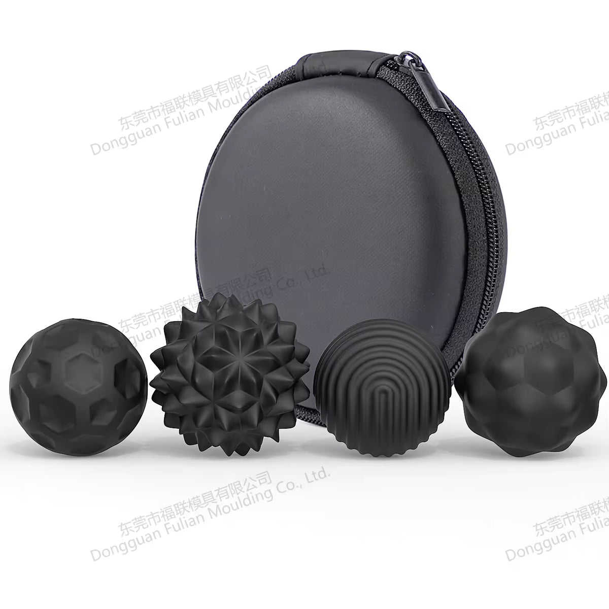 Spiky Sensory Balls with Case (Pack of 4)