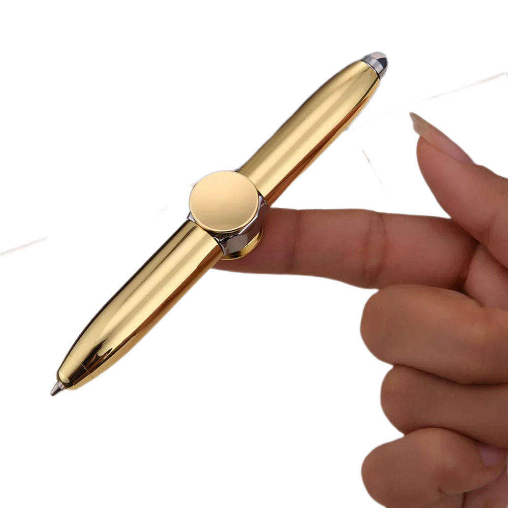 Ballpoint Spinning Pen with a LED Light