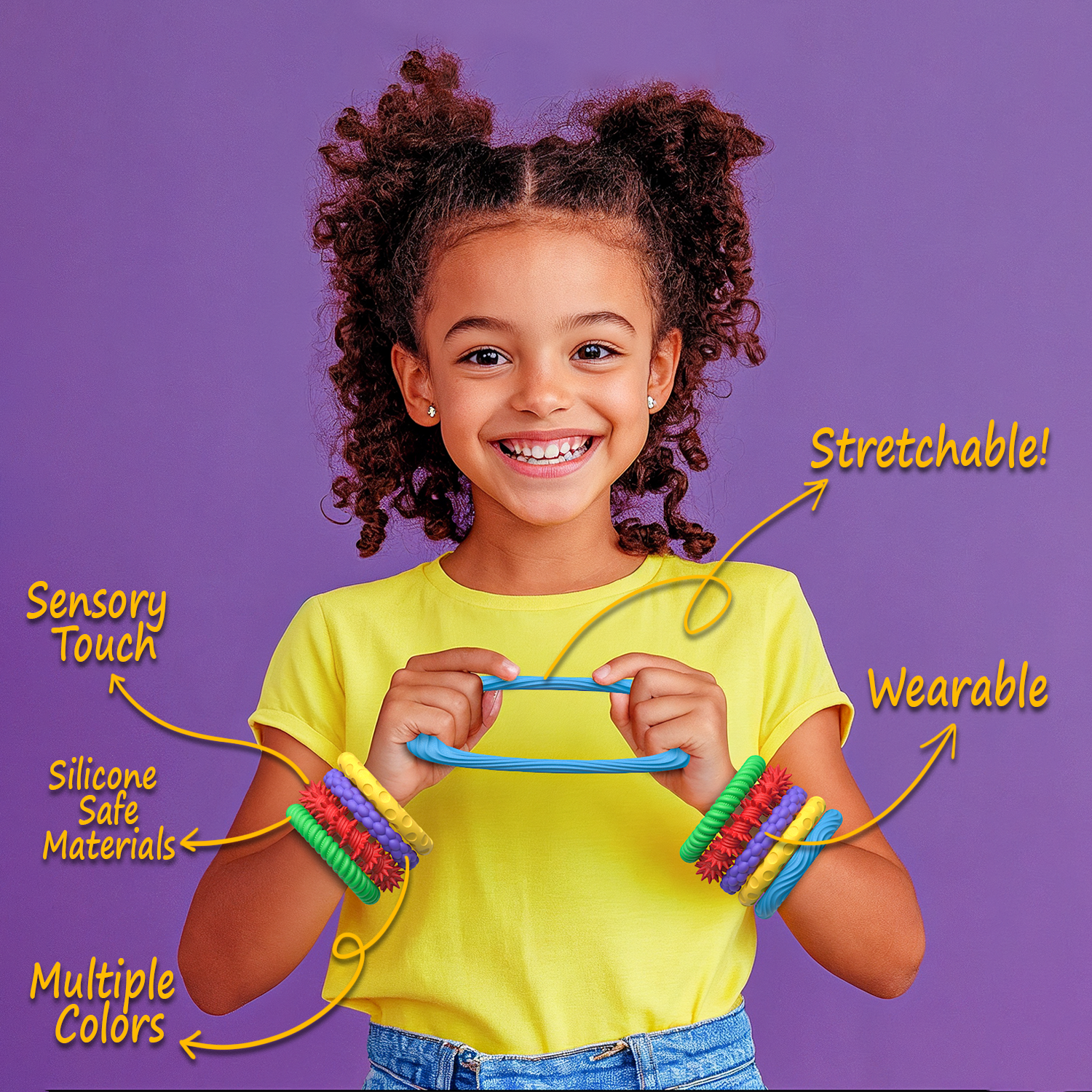 Multi Sensory Bracelet - Pack of 5