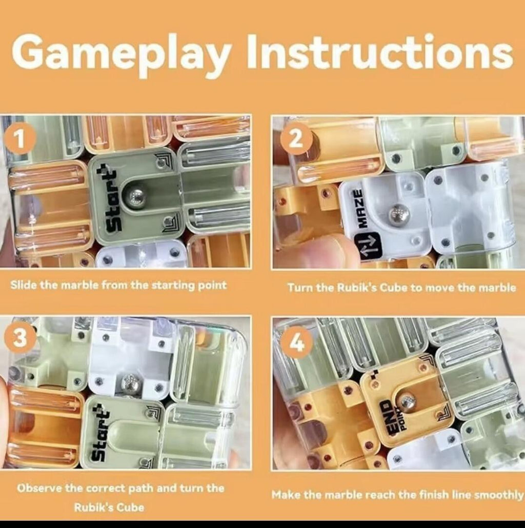 Magic Maze 3D Puzzle Cube