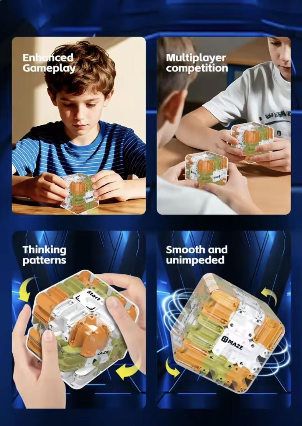Magic Maze 3D Puzzle Cube