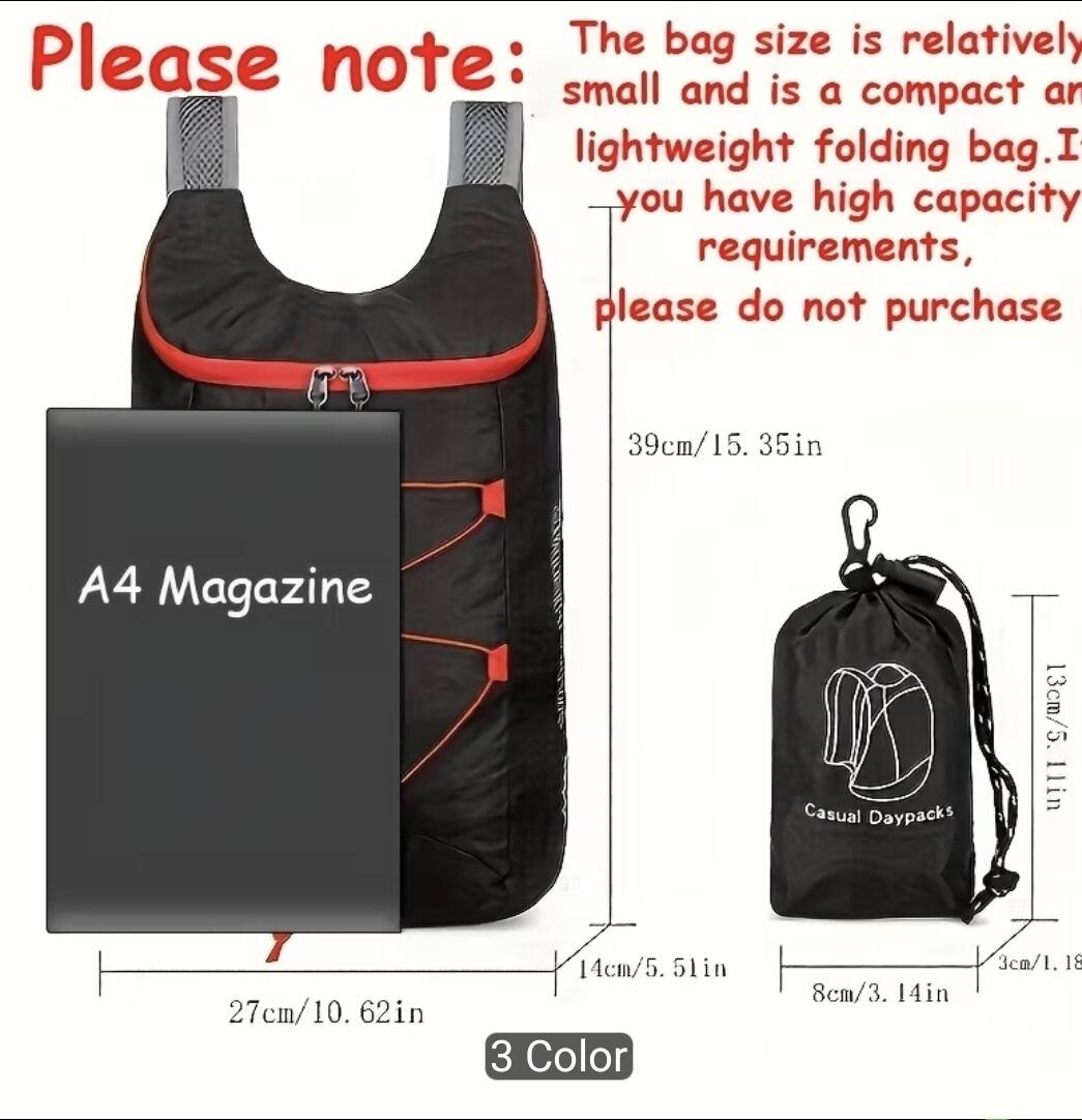 Ultra Lightweight Daypack/Backpack